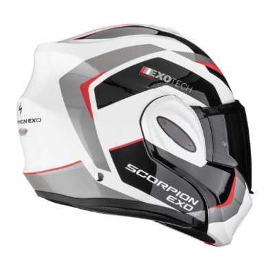 Helmet Exo Tech Evo Pro Acuti White Red Grey