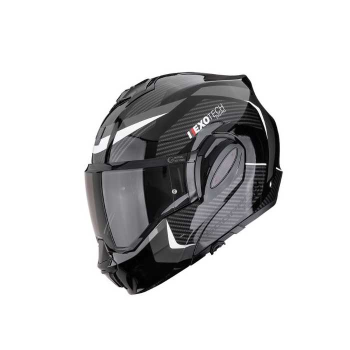 Casco Exo Tech Evo Pro Acuti Nero Grigio