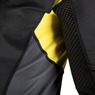 Mid Thermal Shirt with Windproof insert Black Grey Yellow