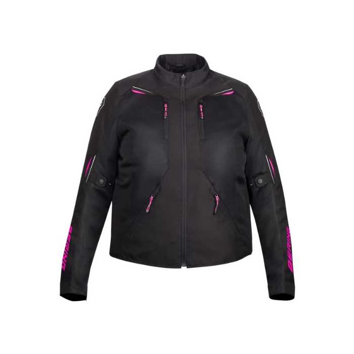Giacca Brazilia Lady conformato Nero Fuxia