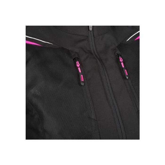 Giacca Brazilia Lady conformato Nero Fuxia
