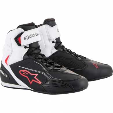 Scarpa Faster 3 Nero Bianco Rosso
