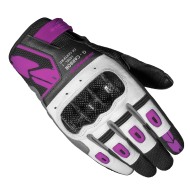 Guanto Rude Perforated Nero