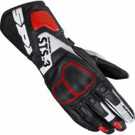Glove STS-3 Leather Black Red