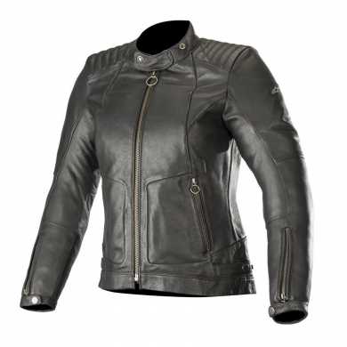 Jacket Gal Woman's Leather Black