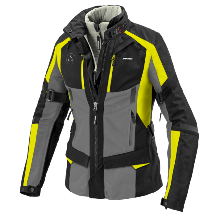 Jacket 4Season Evo H2out Lady Grey Yellow