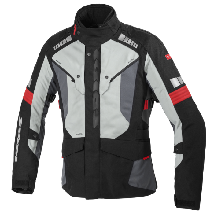 Jacket Outlander H2out Grey Red