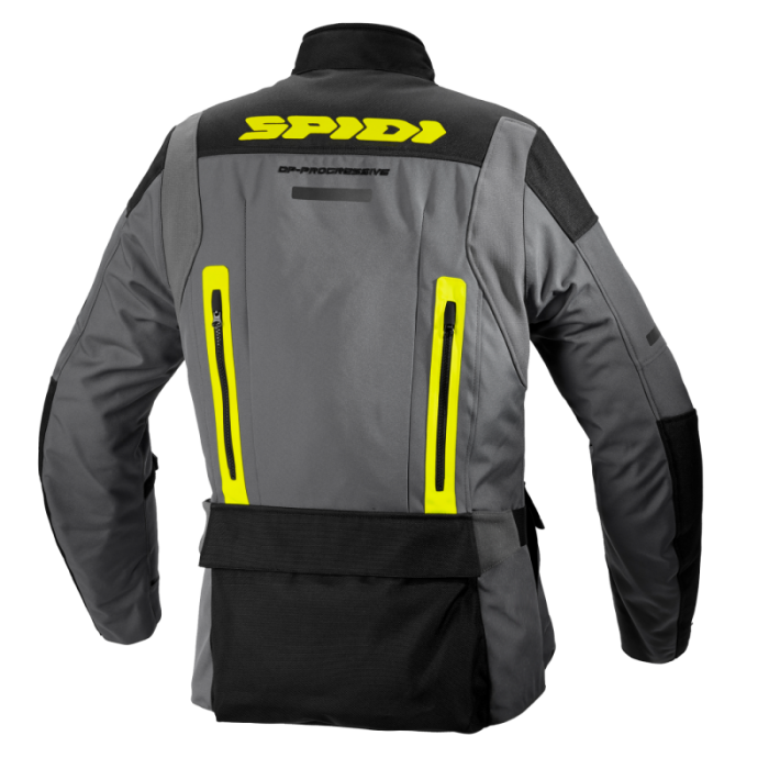 Giacca Traveler 3 H2out Grigio Giallo