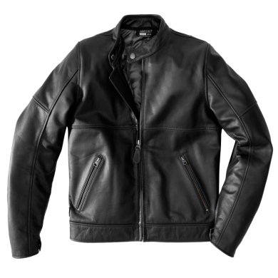 Jacket Mack leather Black