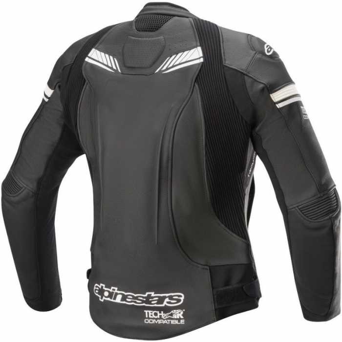 Jacket Stella GP-R Leather Black White