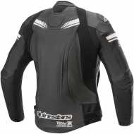 Jacket Stella GP-R Leather Black White