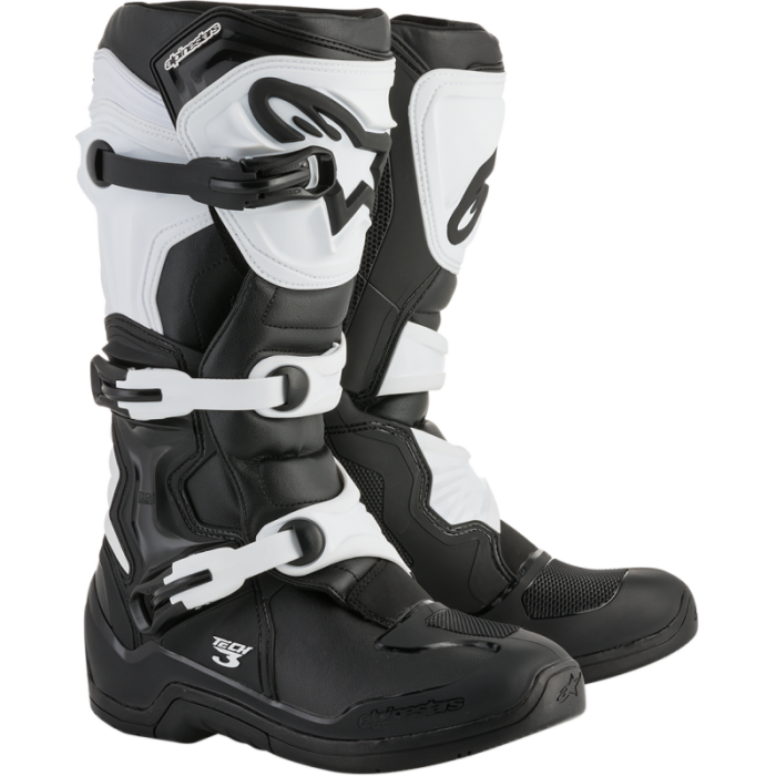 Stivali Tech 3 Nero Bianco