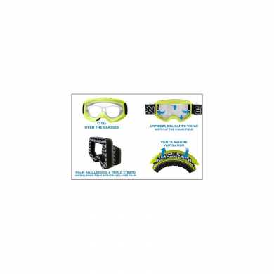 Goggle Ethen 06 Basic Red Lens Clear