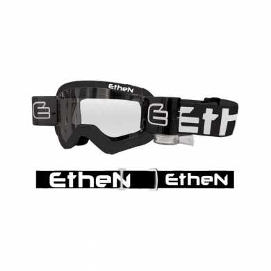 Maschera Ethen 05 Mud Mask Roll Off Nero Lente Trasparente