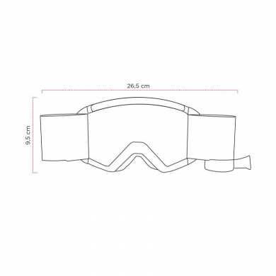 Google Ethen 05 Mud Mask Roll Off Black Lens Clear