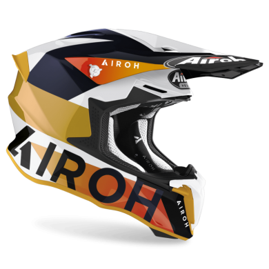 Helmet Twist 2.0 Lift White Blue Gloss