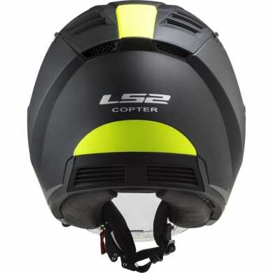 Helmet OF600 Copter Urbane Black Yellow