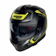 Helmet N80-8 Ally N-Com Flat Black Yellow