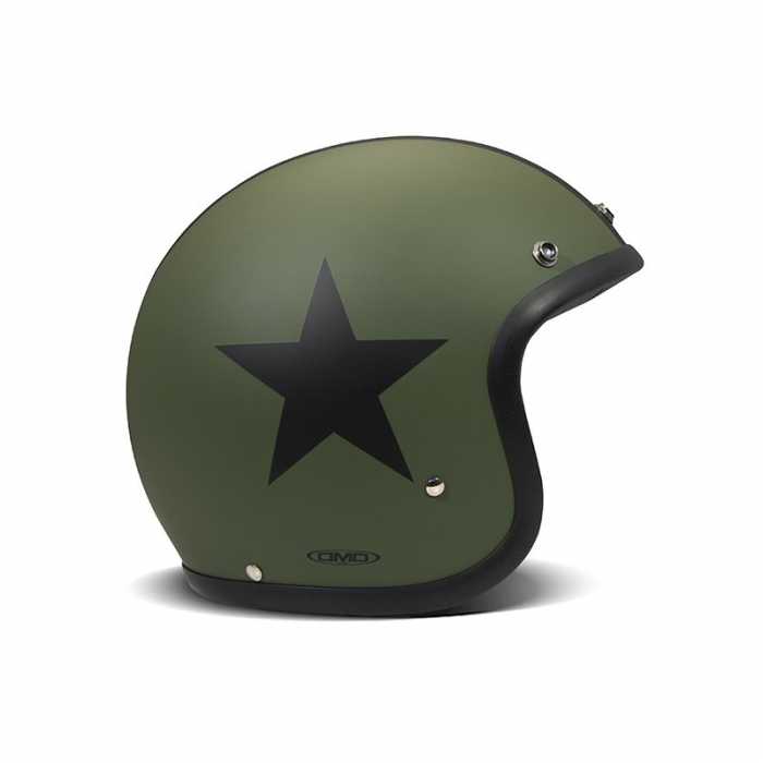 Helmet Vintage Star Green Black