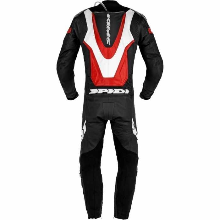 Tuta Laser Pro Perforated Bianco Rosso